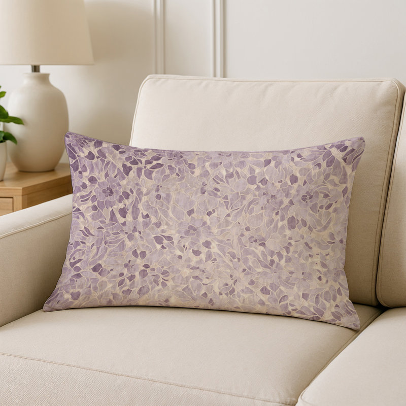 Coussin décoratif intérieur et extérieur Modern, Gris abstrait 238, Rectangle H 14 po x l 20 po