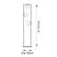 Natarsha 141cm LED Column Floor Lamp