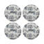 Leopard Walk Pebble 16" Vinyl Placemat-50817764