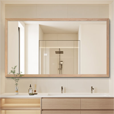 Rectangle Wood Mirror
