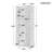 Storage Cabinet With Two Doors For Bathroom-1206400379