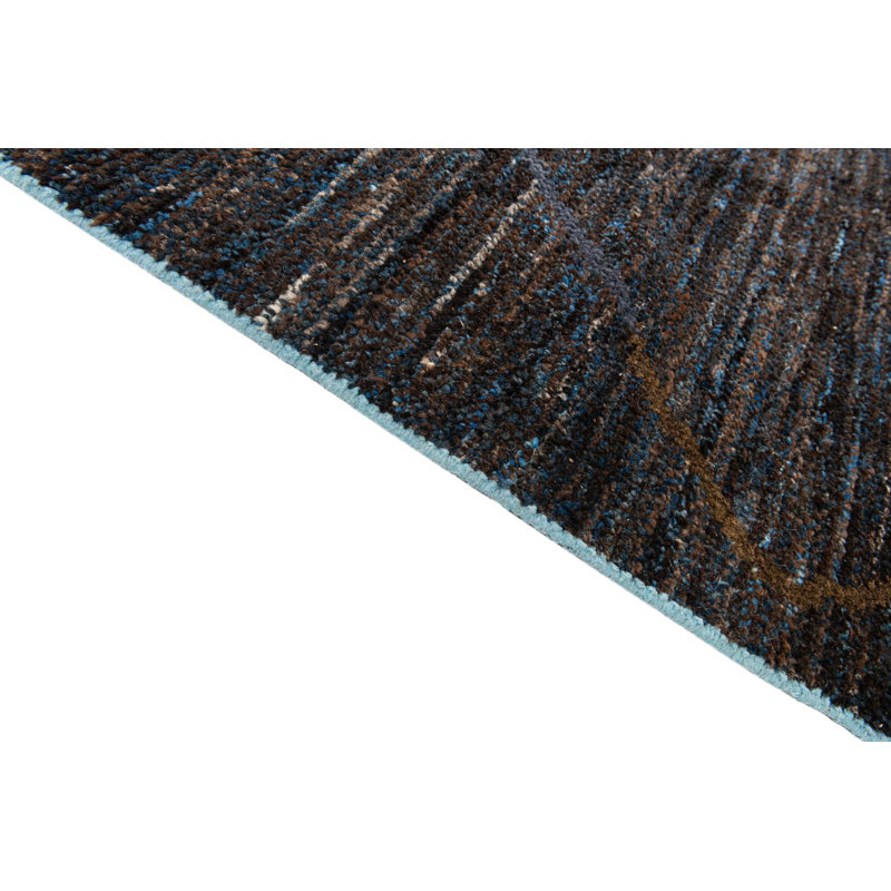Tapis brun foncé Ottilie