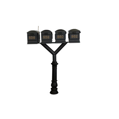 Penfield 72.375'' H Ornate Multi-Mount Post