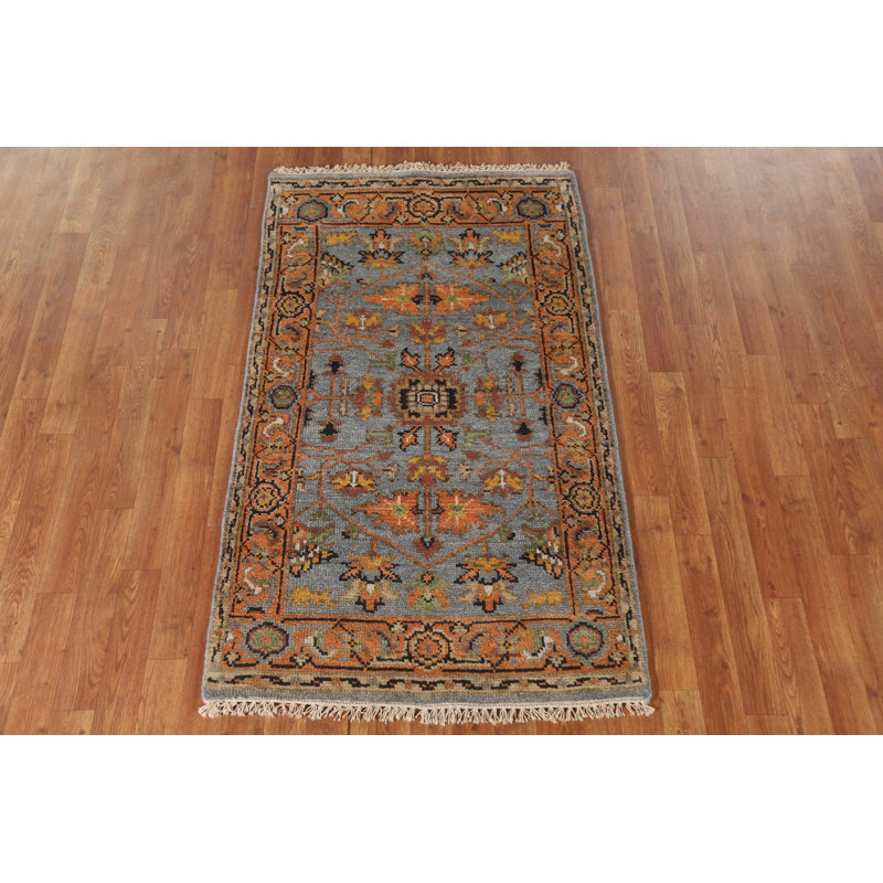 Handmade Traditional  Indian Wool Rug 3x5