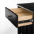 23"H Traditional Solid Wood Nightstand with Fluted Glass Door, Drawer-Left-102430248-102430244