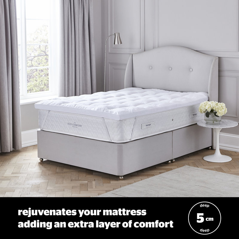 Silentnight Ultimate Luxury Hungarian Goose Feather & Down Mattress Topper, Kingsize (5')