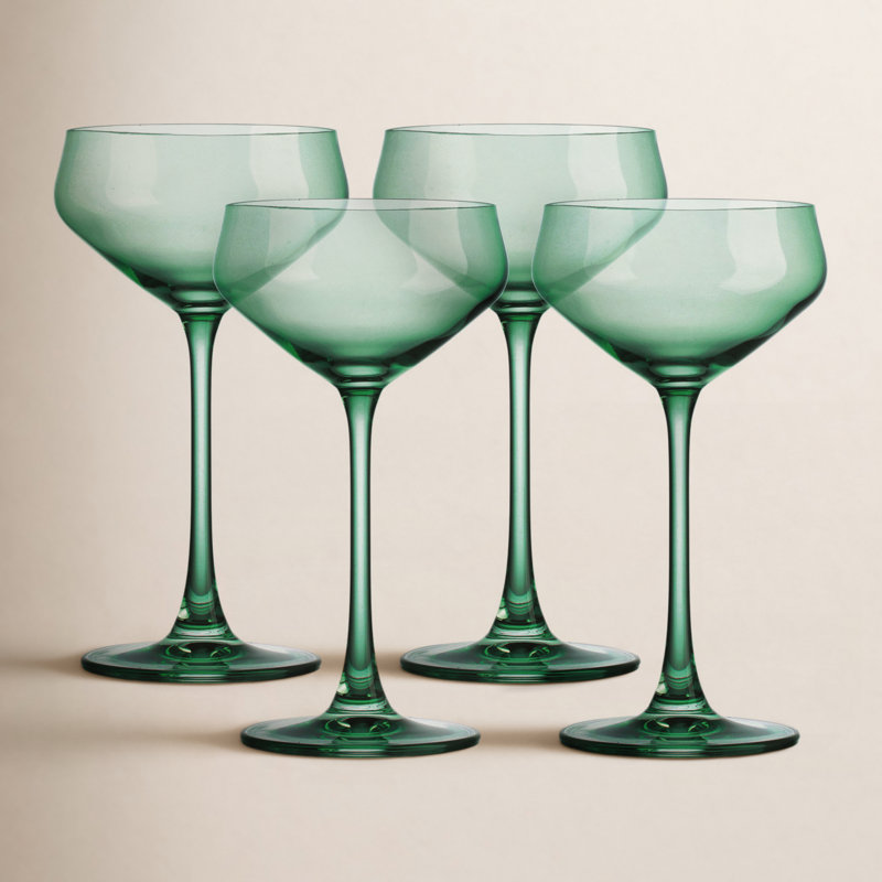 Amelia Sheer Coupe 9.5oz, Mint