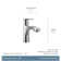 Moen Findlay Single-Handle Single-Hole Bathroom Faucet in Chrome