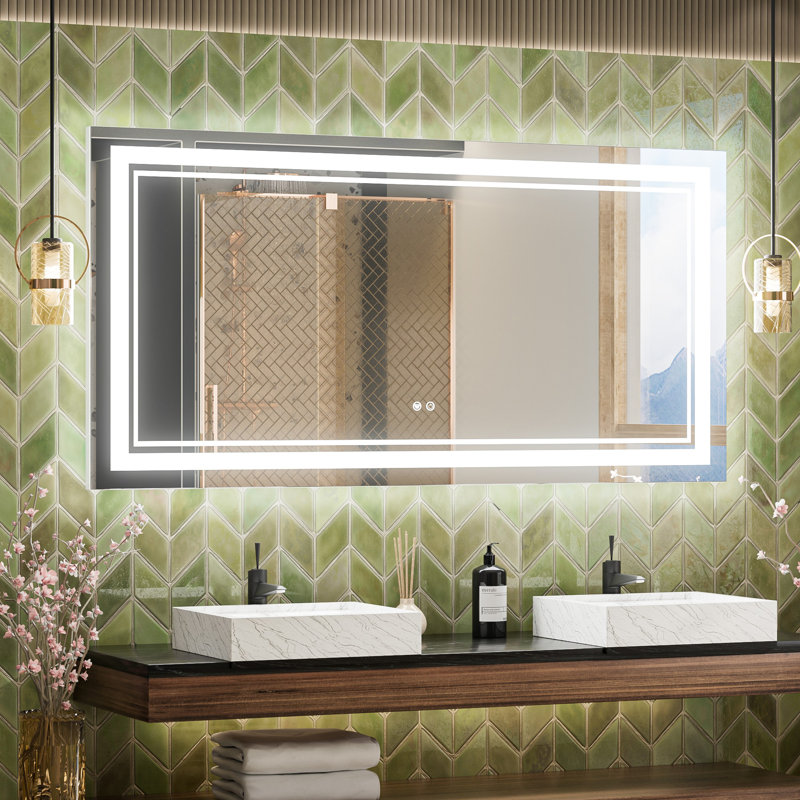 Miroir de salle de bain Kaelia, 24 po x 48 po