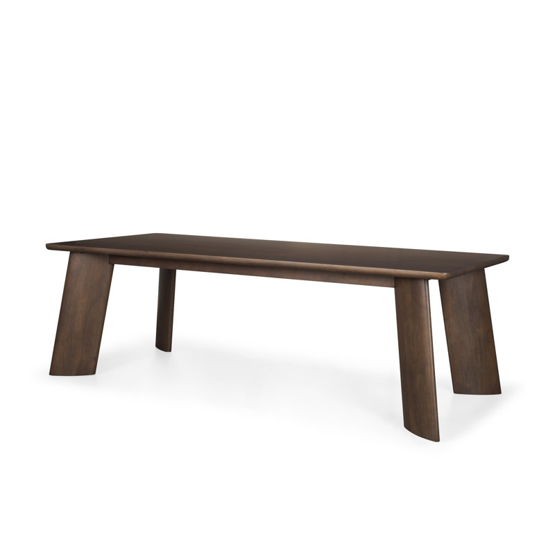 Table de salle à manger Jonan, Marron foncé