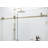 Eclipse 52 - 56 in. x 78 in. Fully Frameless Sliding Shower Door-100486575
