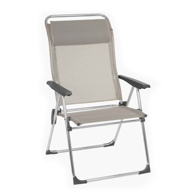 Arlmont & Co. ALU CHAM XL Adjustable Ergonomic Reclining Outdoor Folding Chair, Ocean by Arlmont & Co.