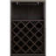 Armoire à vin 2 portes avec porte-verres à pied