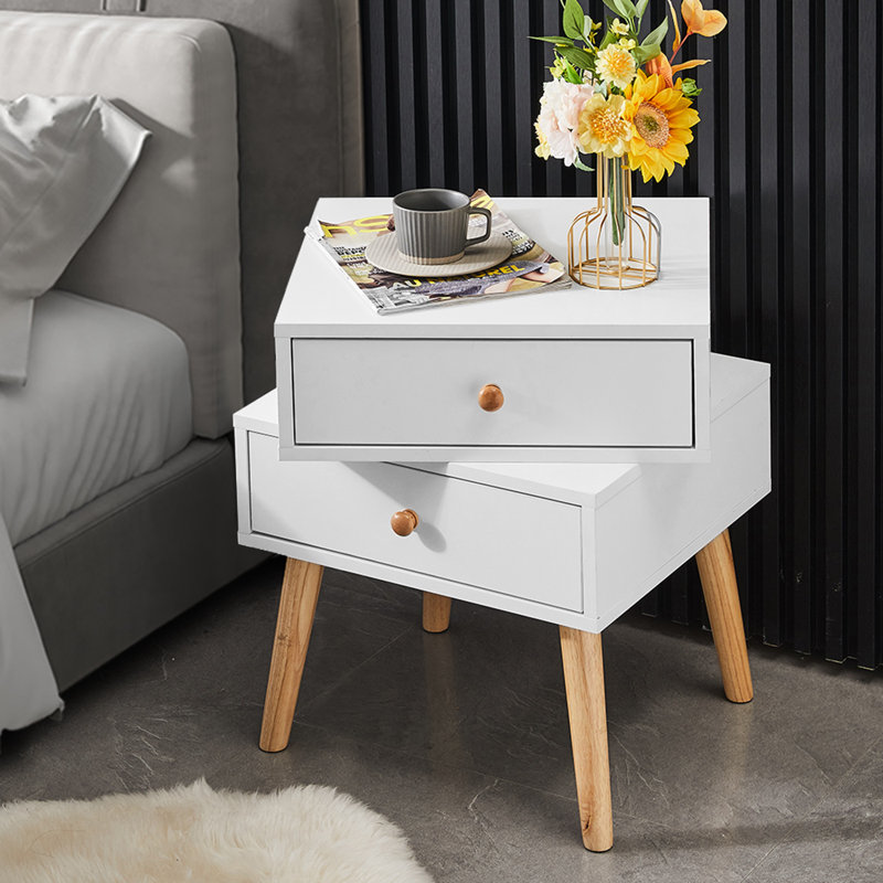 Buchanan 45cm W Bedside Table