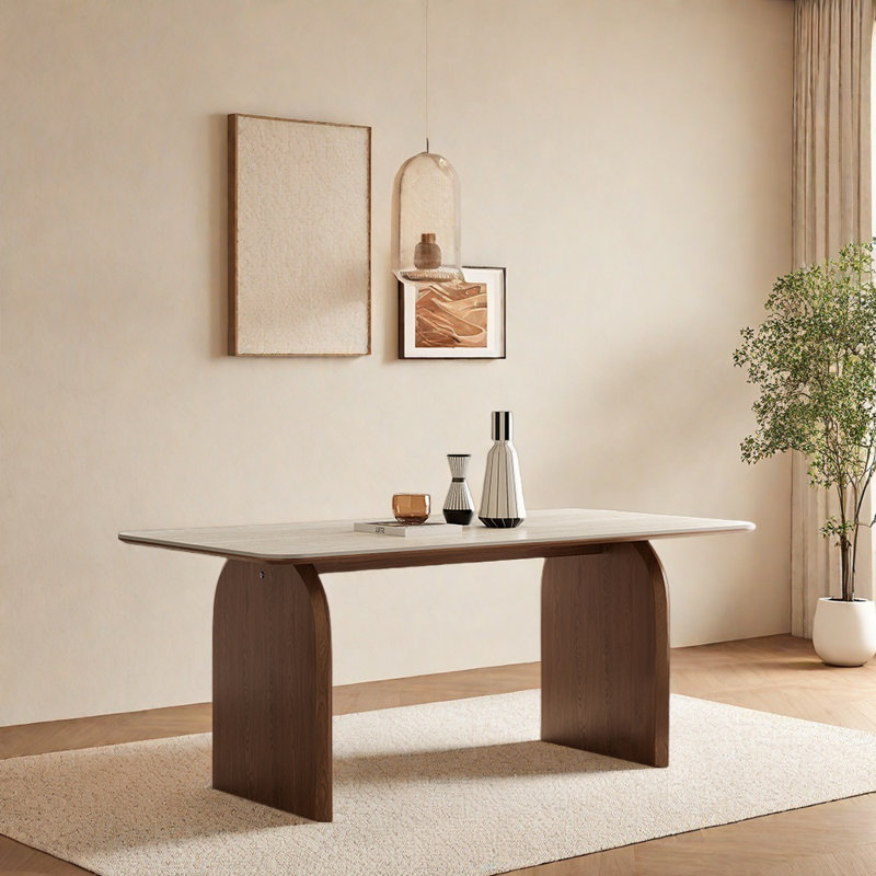Table de salle à manger Vintage Vintage, H 29,52 po x L 70,86 po x l 35,43 po