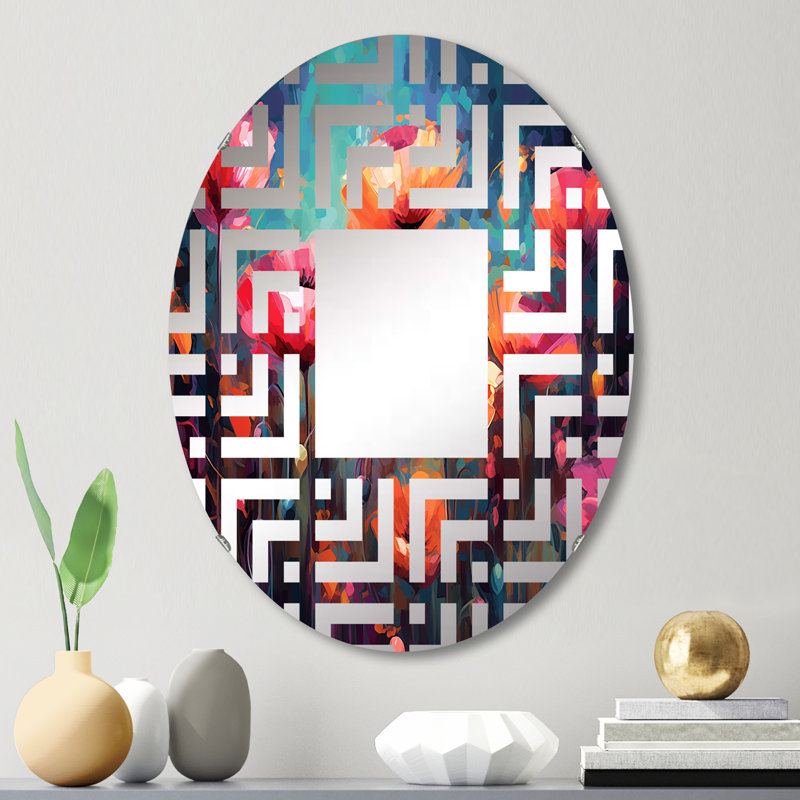 Miroir décoratif Maze, L 20 po x H 30 po