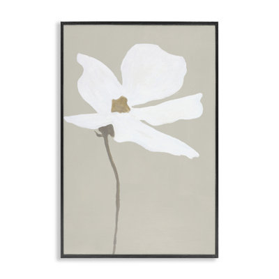 «White Flower Sprout», art de la giclée par Design Fabrikken