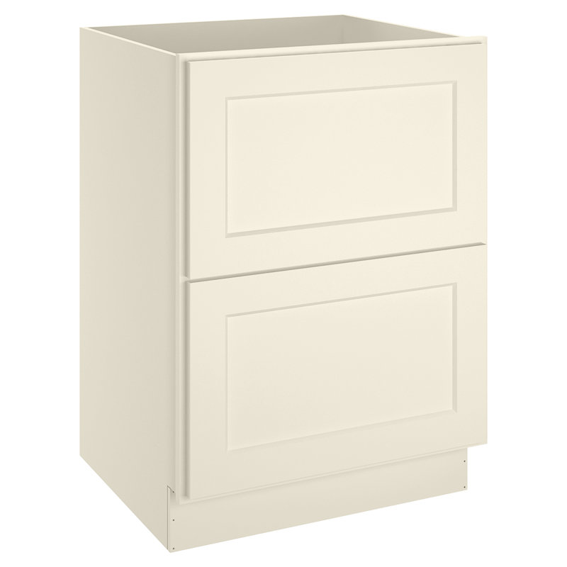 Armoire Homlux, Shaker blanc antique, H 34,5 po x l 24 po