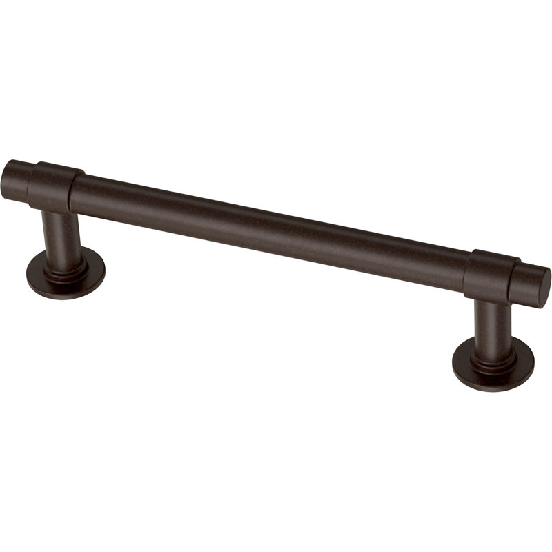 Poignée barre 4 po Francisco Antimicrobial, Bronze profond, 4"