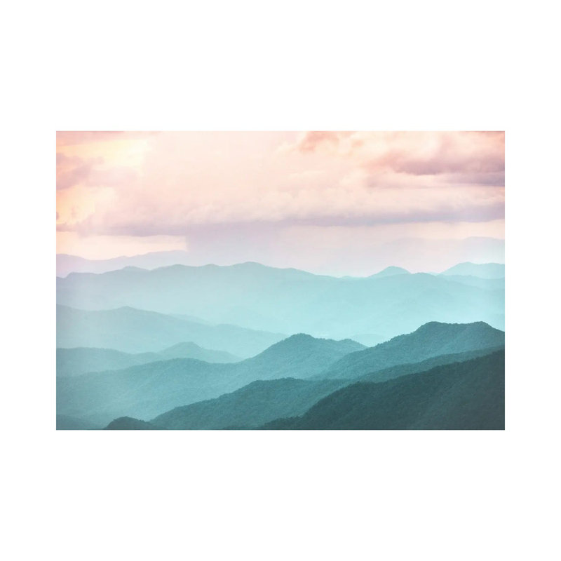 «Smoky Mountain National Park Sunset Layers II», reproduction d'art mural