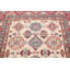 Tapis oriental géométrique Kazak noué à la main 4 x 6