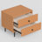20" W 2 Drawers Moder Nithtstand (Pre-assembled)-1502791166