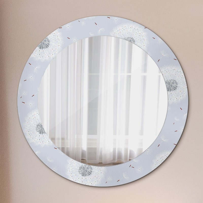Huldar Glass Flat Wall Mirror