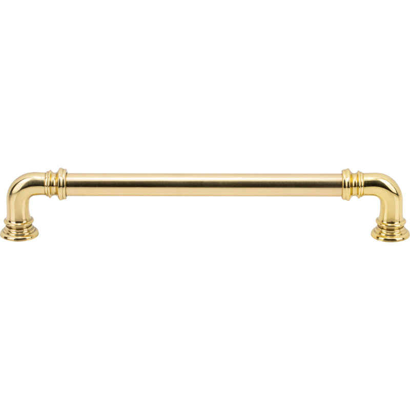 Ronan Pull, 7", Polished Brass