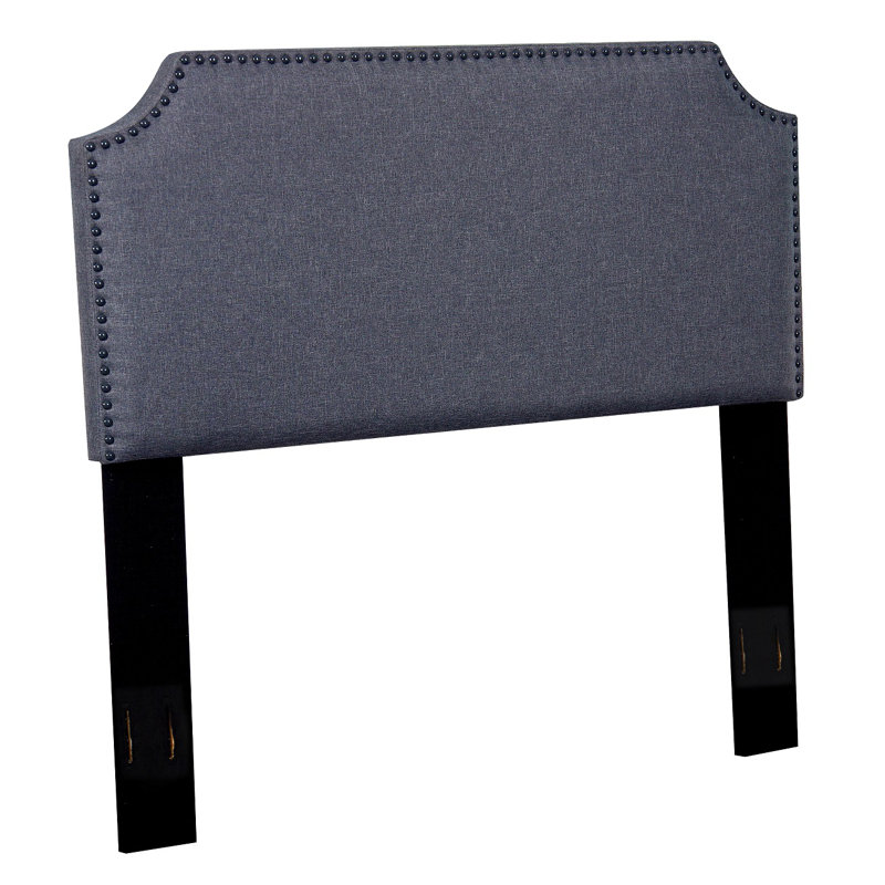 Memphis Upholstered Headboard, Dark Gray