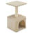 vidaXL Cat Tree Particle board frame, soft plush, sisal rope-789548211
