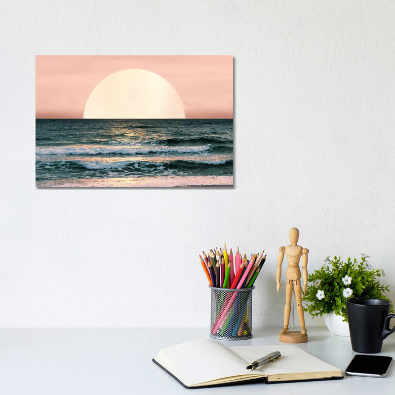Ocean Beach Sunset- Gallery-Wrapped Canvas Giclée