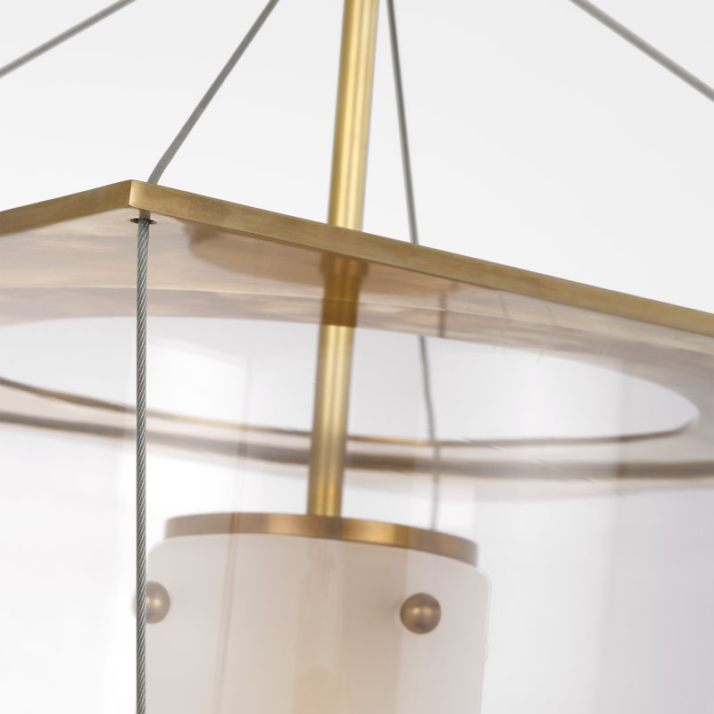 Ovalle 1 - Light Pendant, Antique Burnished Brass
