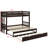 Twin Over Pull-Out Bunk Bed With Trundle-114748437