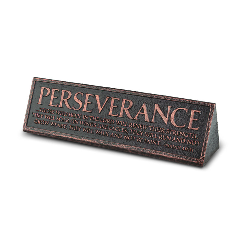 Plaque décorative Idania Perseverance