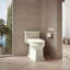 Siège de toilette de bidet allongé Purewash E930 avec télécommande-101340168