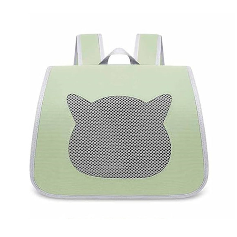 Sac à dos pour chat Sac de voyage pour animal de compagnie, Vert