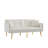 Tayabah 69.2'' Velvet Convertible Sofa-1891457175