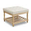 Table basse en tissu avec rangement Gladis-114311594