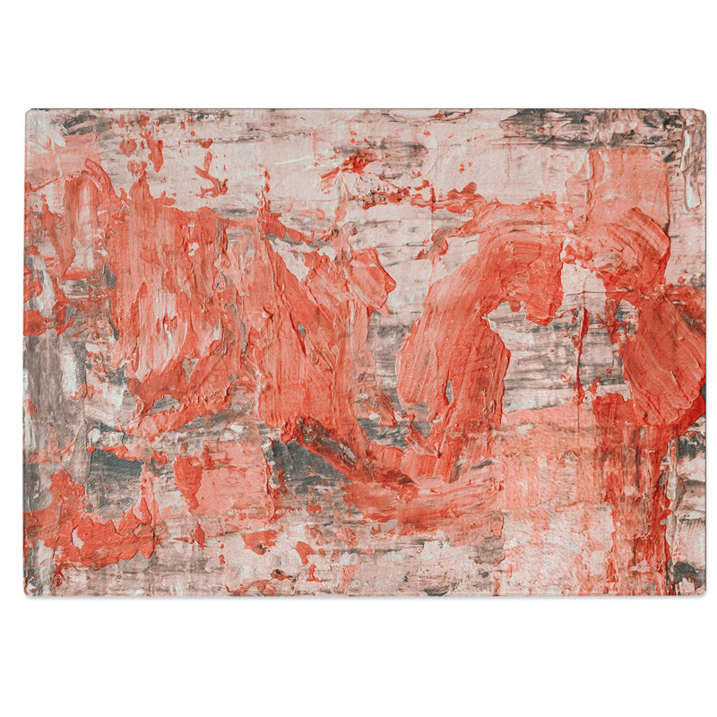 Tempered Glass Art Painting Vol.100 Chopping Board, 39 cm W x 28.5 cm L
