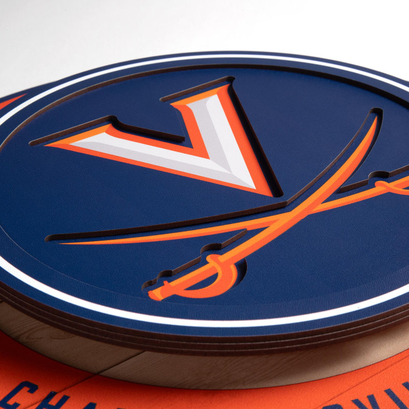 NCAA Virginia Cavaliers 3DX Circle Wall Art