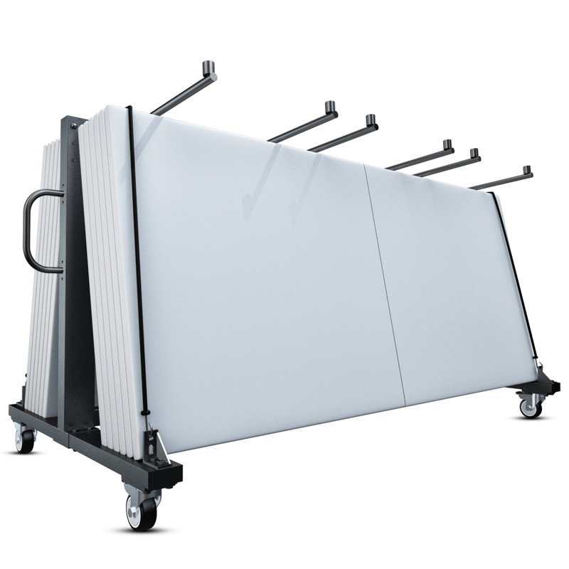Chariot mobile pour chariot et table Hawkins, H 47 po x l 70,25 po x P 33,5 po