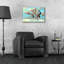  «Pourquoi pas» par l'art mural en verre acrylique par Ronald West, 24 po x 16 po-1088837587