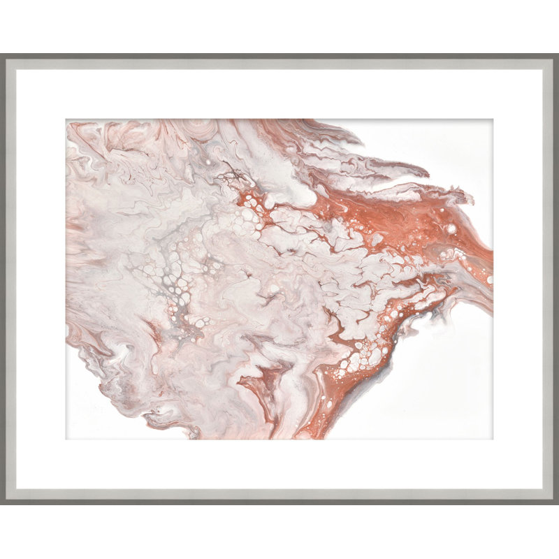 Abstract Print by Carla White, 23.75" H x 27.75" W