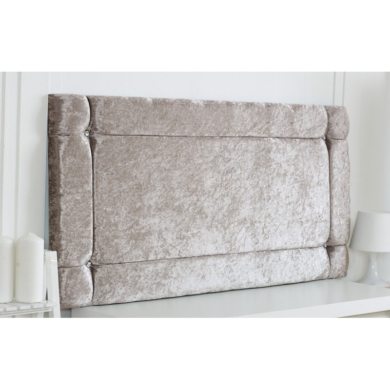 Upholstered Headboard, Double (4'6), Champagne