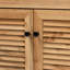 Armoire de rangement pour chaussures 12 paires en bois