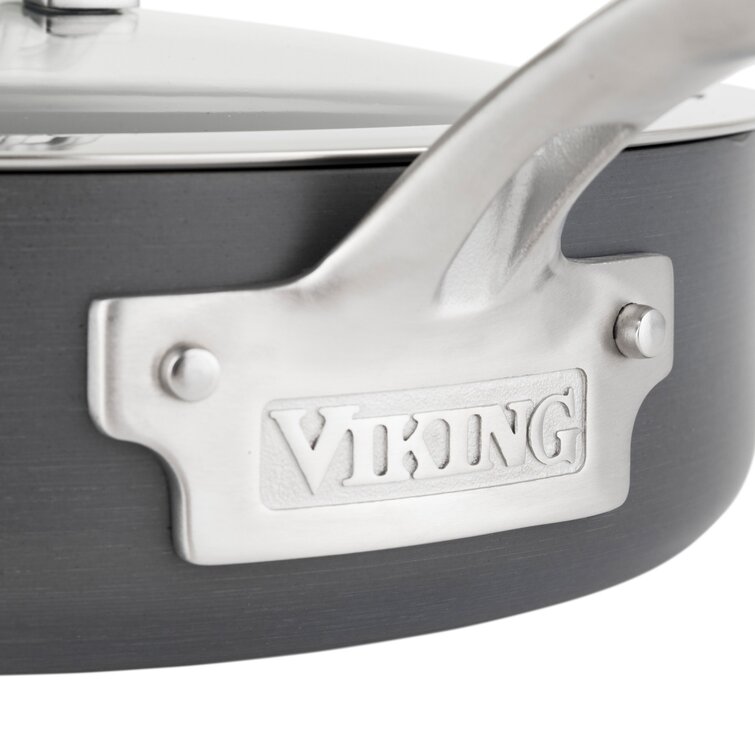 Viking 40051-9910 Hard Anodized Nonstick Cookware Set, 10 Piece, Gray