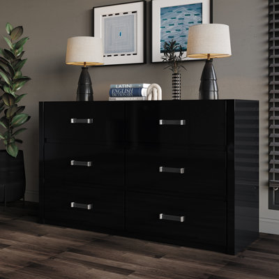DRESSER IN BLACK