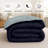 Down Alternative Microfiber Reversible Comforter Set - 3 Pcs All Season Diamond Pattern Comforter with Shams-109248976-109248969