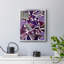 «Purple Dream I», toile encadrée de qualité supérieure - prête à être accrochée-371286574-371286570