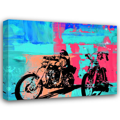 "Easyrider" par Stephen Chambers, impression sur toile tendue